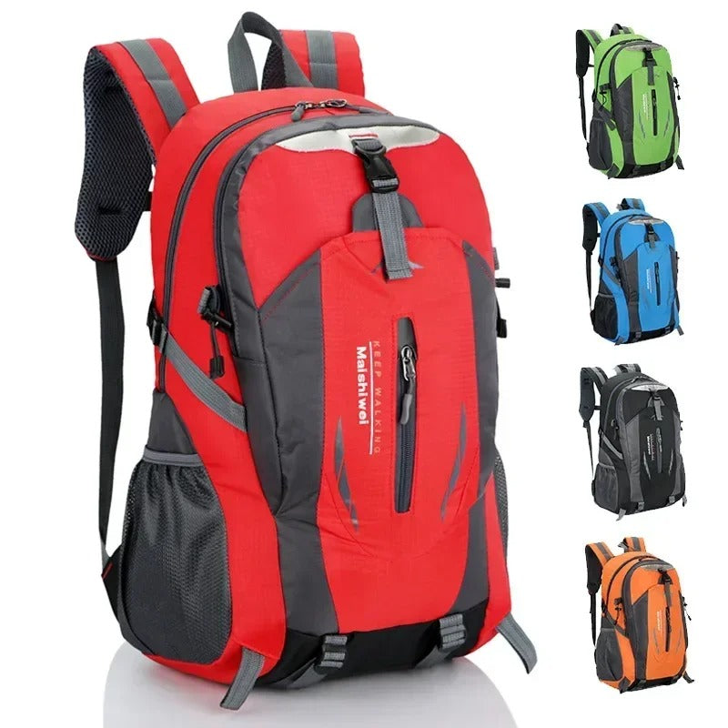 Clotilde - Waterproof Outdoor Travel Backpack with Multiple Pockets