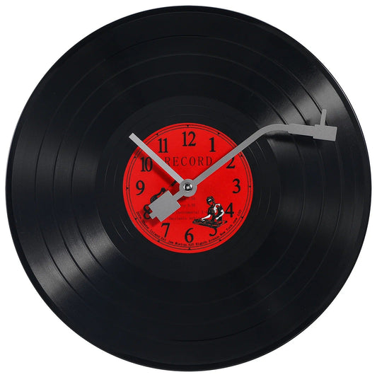 Vintage Vinyl Record Wall Clock - Unique Decor - Timeless Design
