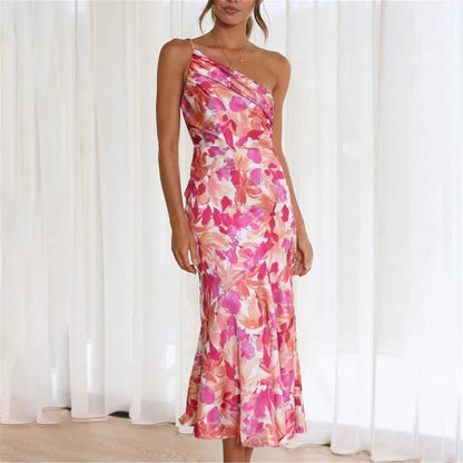 Primrose – Elegant Pink Floral Dress