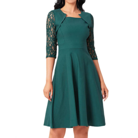 Aletta – Vestido maxi elegante con estampado floral
