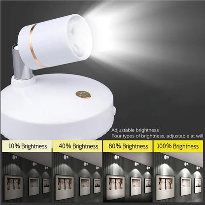 Draadloze ledspotverlichting – dimfunctie met afstandsbediening en flexibiliteit