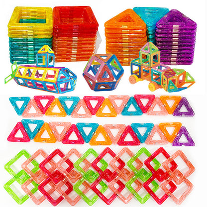 Set de construcción magnético de juguete - Desarrollo educativo - Juego creativo
