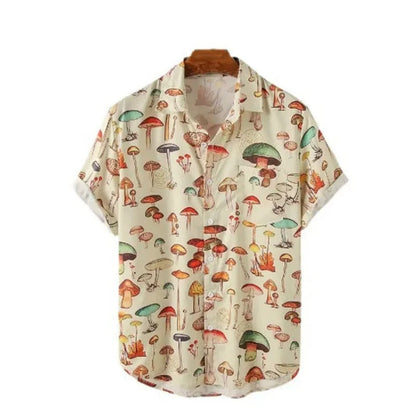Tynan – Camicia estiva da uomo stampata