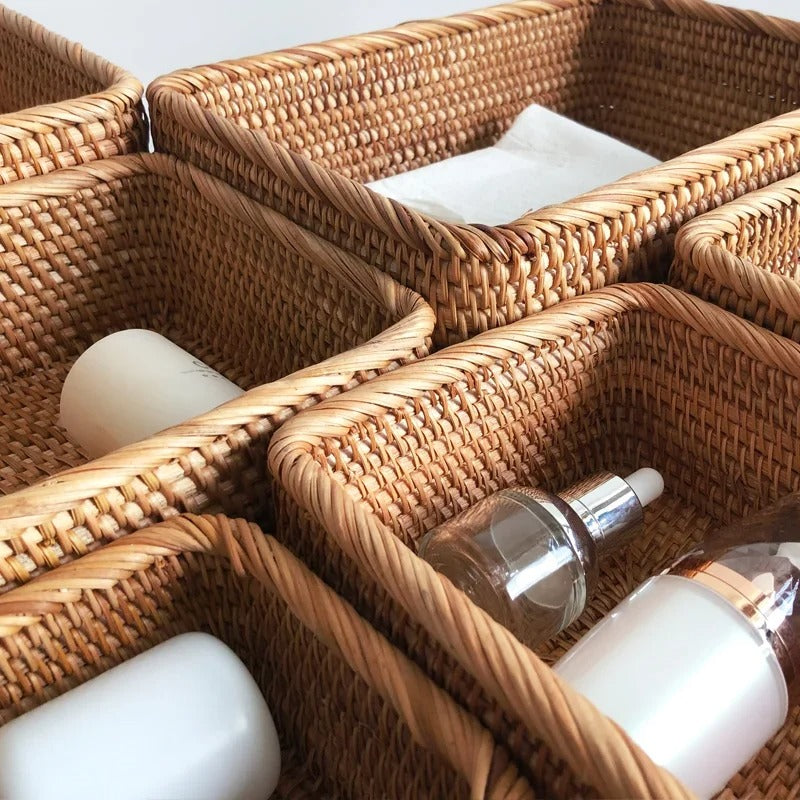 Handgeweven rotanopbergruimte - Multifunctioneel en stijlvol