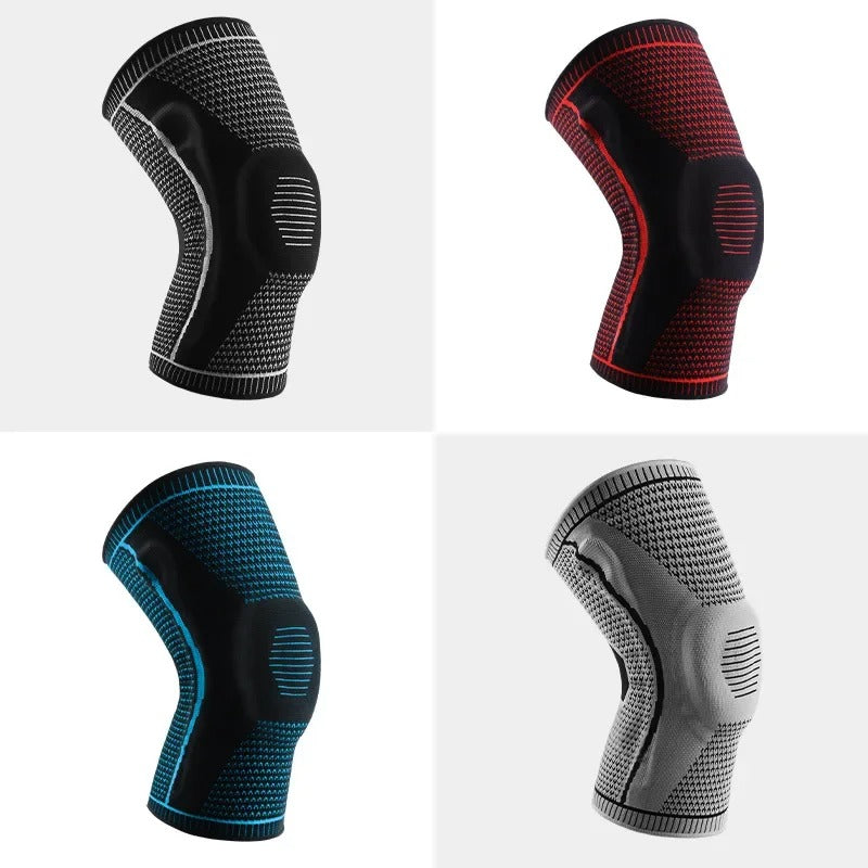 KneeGuard Pro – Adjustable Knee Brace with Silicone Support