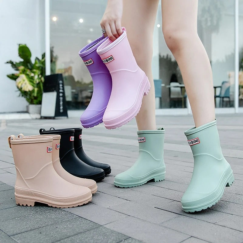 Women's Rain Boots - Comfortable and Stylish