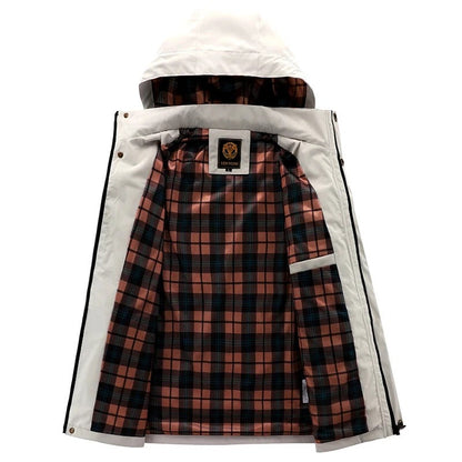 Men's Winter Jacket with Adjustable Hood - Ferdinand