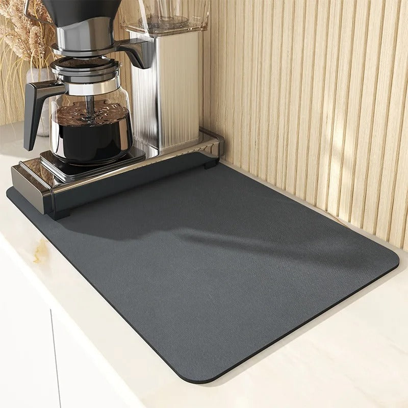 Super Absorbent Kitchen Mat - Large - Quick-Drying - Ideal for Draining