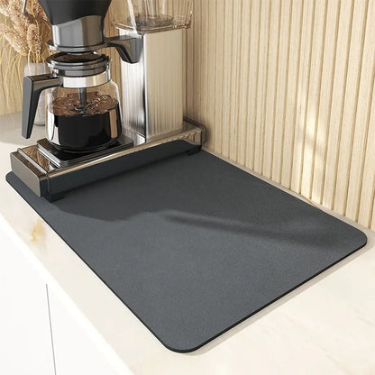 Super Absorbent Kitchen Mat - Large - Quick-Drying - Ideal for Draining