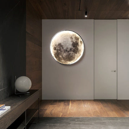 3D LED Ceiling Lamp Moon & Earth