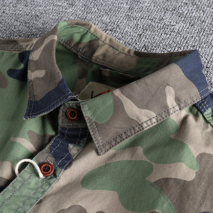 Marick | Men's Shirt with Camouflage Print