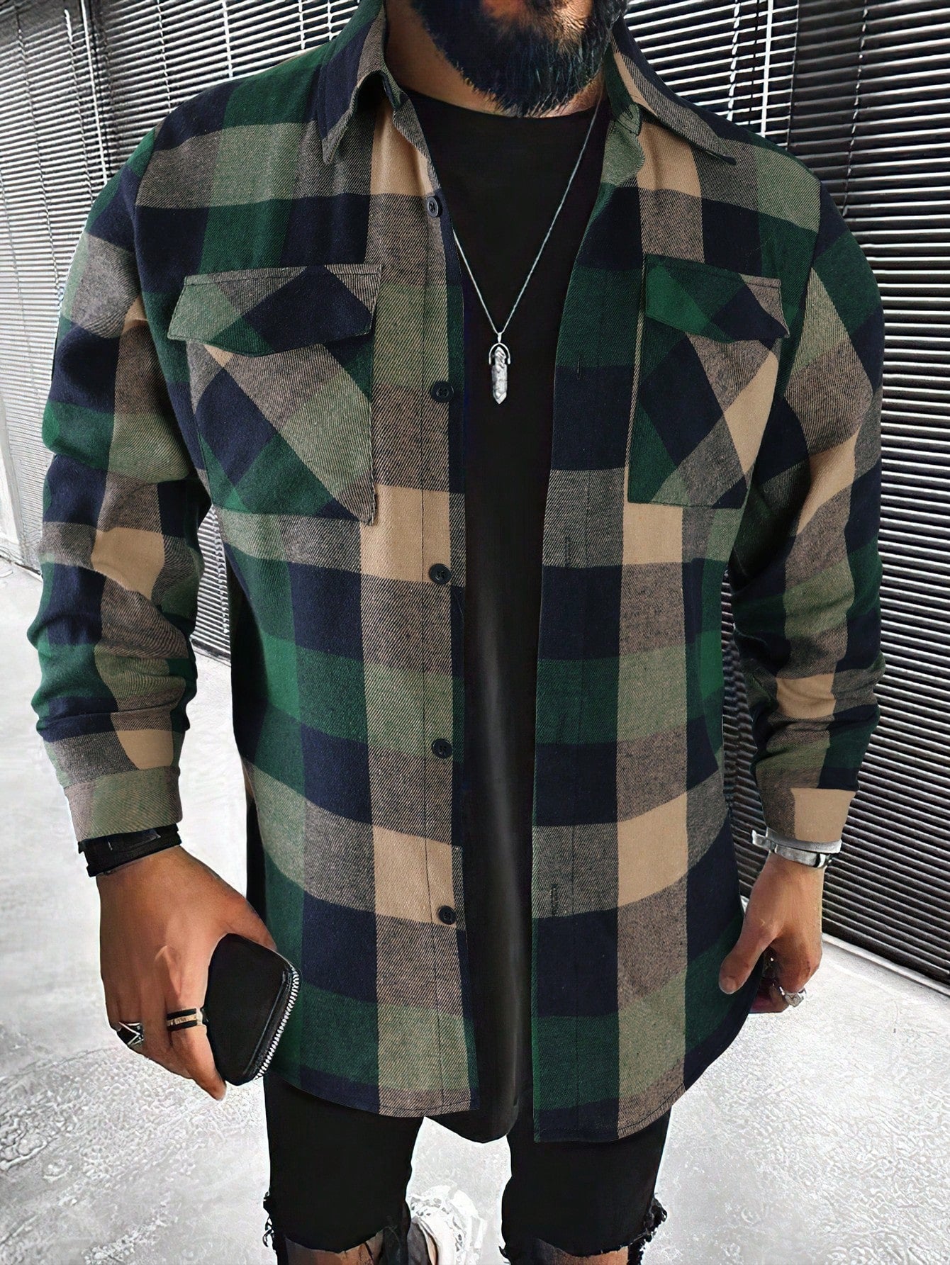 Mats | Checked Waistcoat for Men