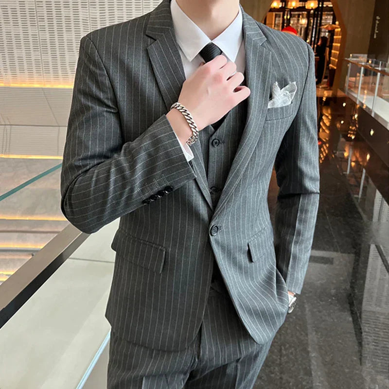 Mattias | Business Striped Men's Suit