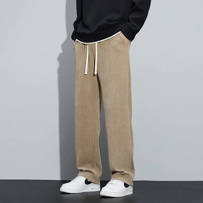 Memphis | Black Velvet Trousers