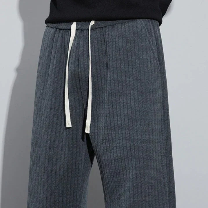 Memphis | Black Velvet Trousers
