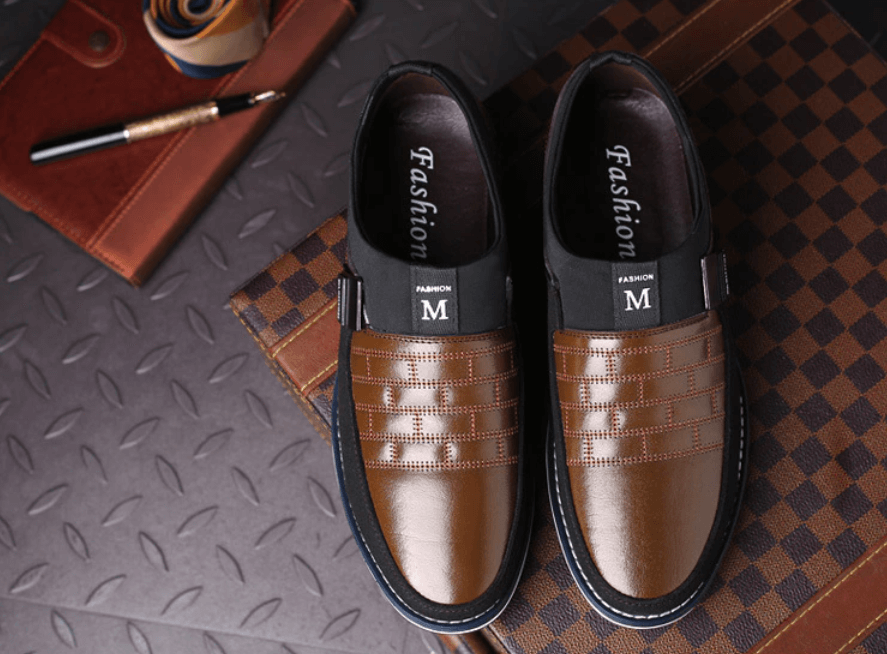 Leather Men's Shoes - Arturo