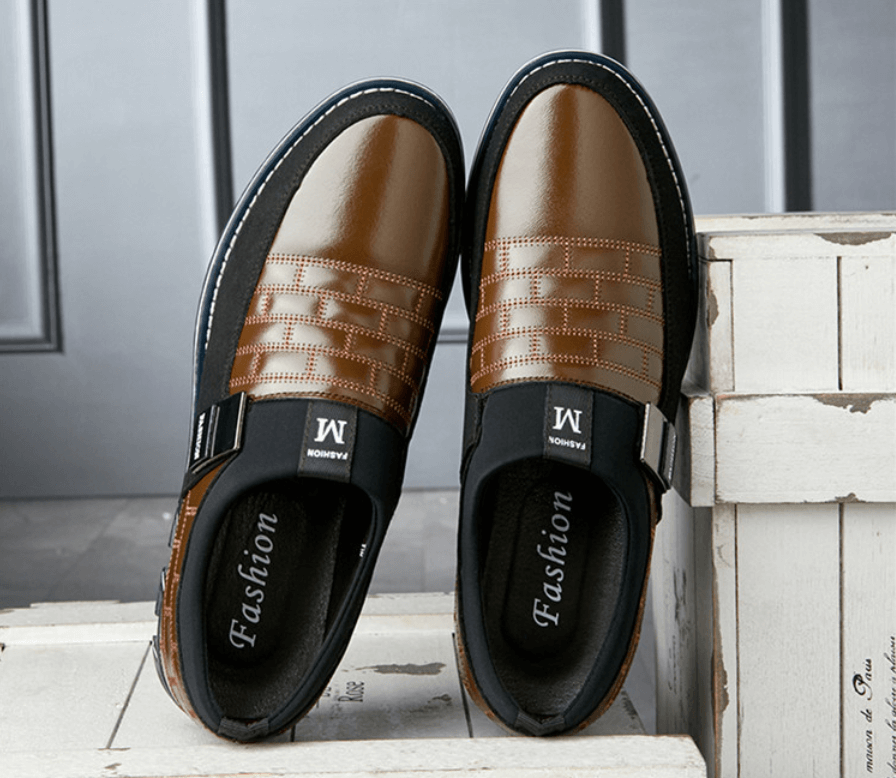Leather Men's Shoes - Arturo