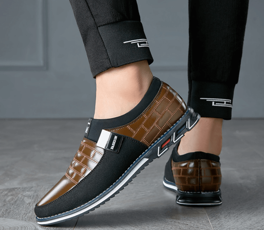 Leather Men's Shoes - Arturo
