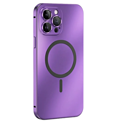 Magnetische Handyhülle aus Metall für iPhone mit elegantem und schützendem Design