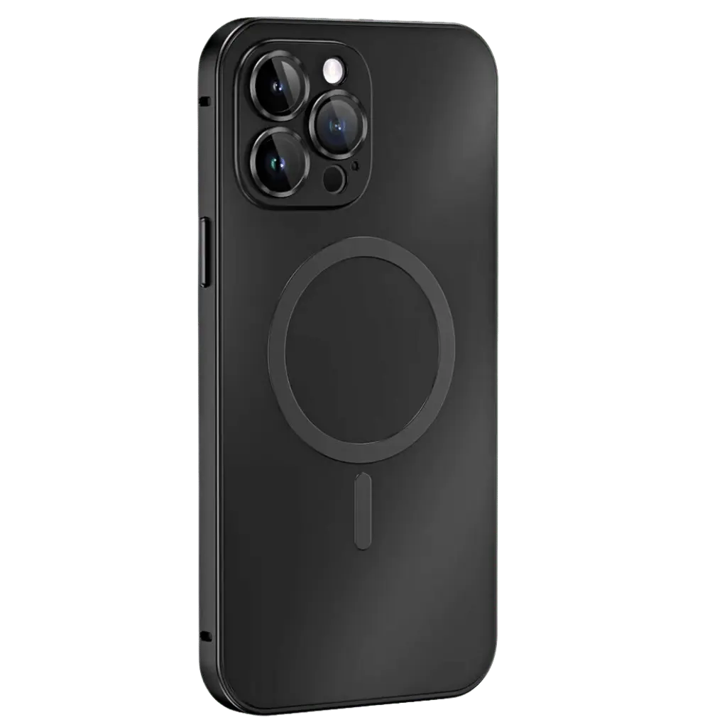 Magnetische Handyhülle aus Metall für iPhone mit elegantem und schützendem Design