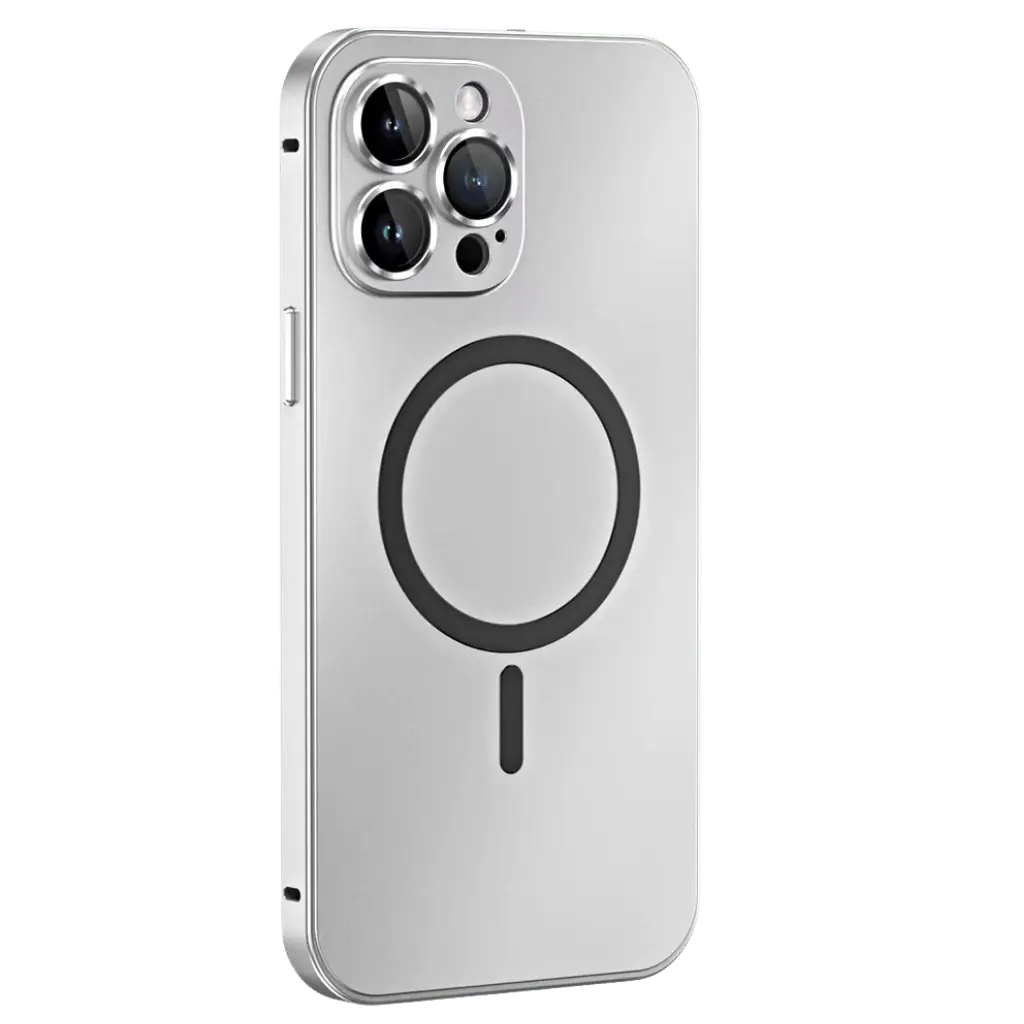 Magnetische Handyhülle aus Metall für iPhone mit elegantem und schützendem Design