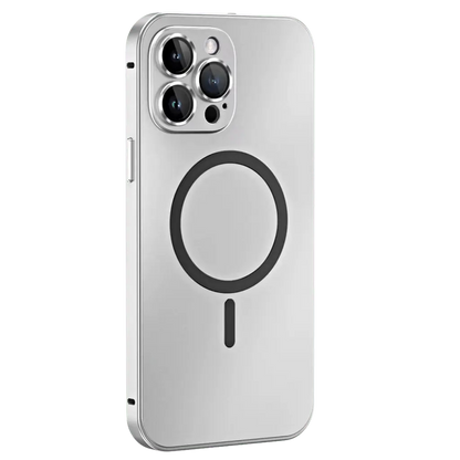 Magnetische Handyhülle aus Metall für iPhone mit elegantem und schützendem Design