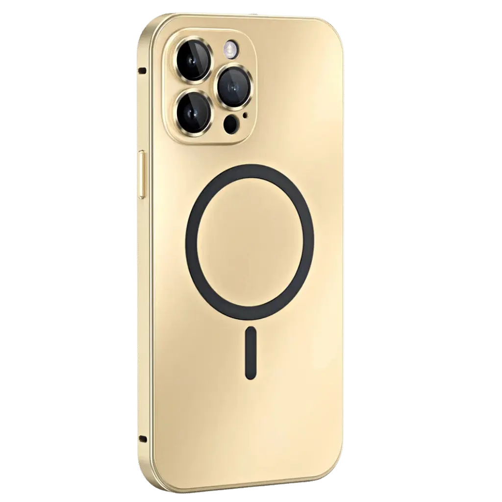 Magnetische Handyhülle aus Metall für iPhone mit elegantem und schützendem Design