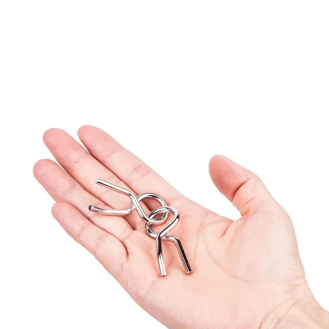 Rompecabezas de metal Montessori (8 piezas)