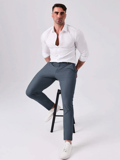 Mike | Slim Fit Trousers