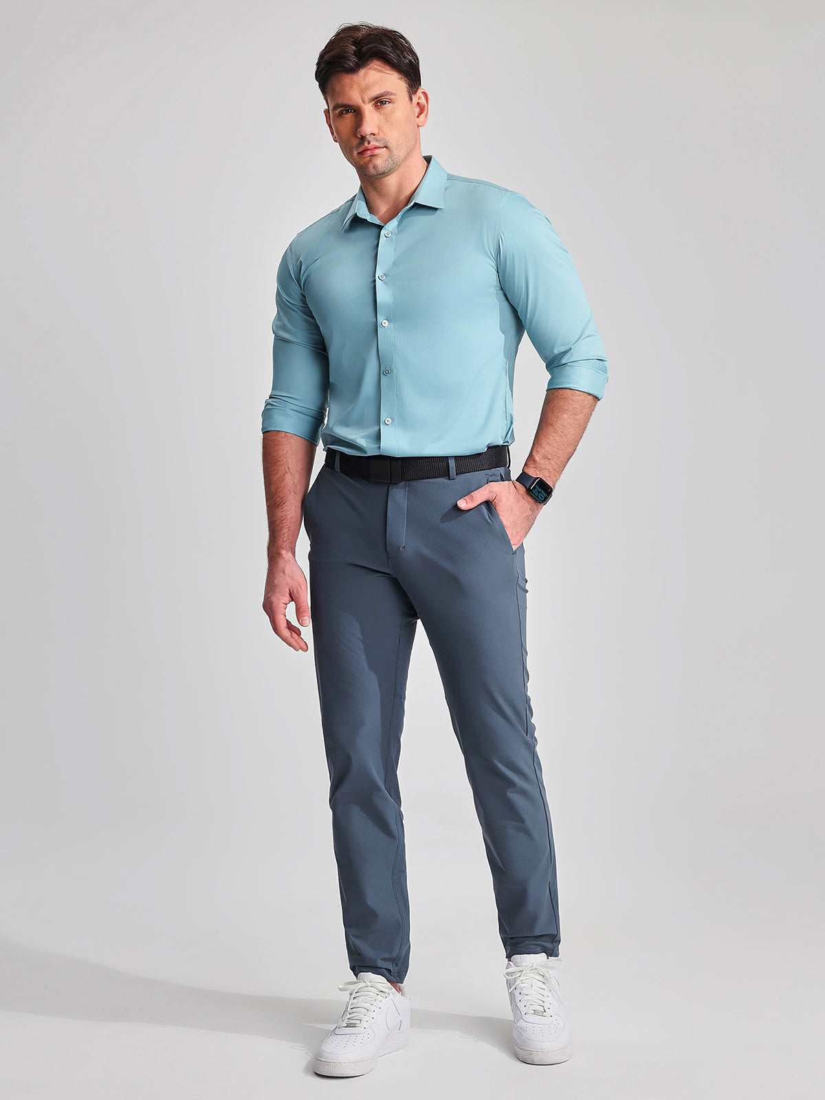 Mike | Slim Fit Trousers