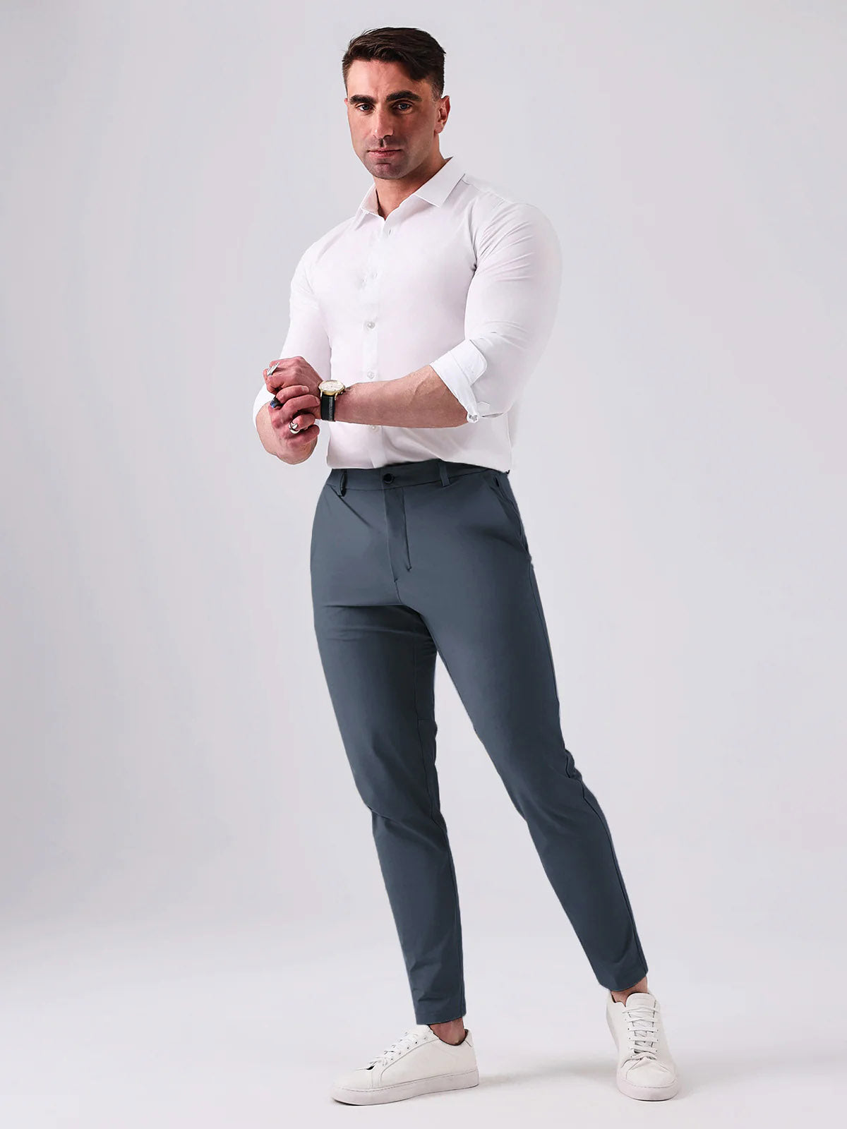 Mike | Slim Fit Trousers