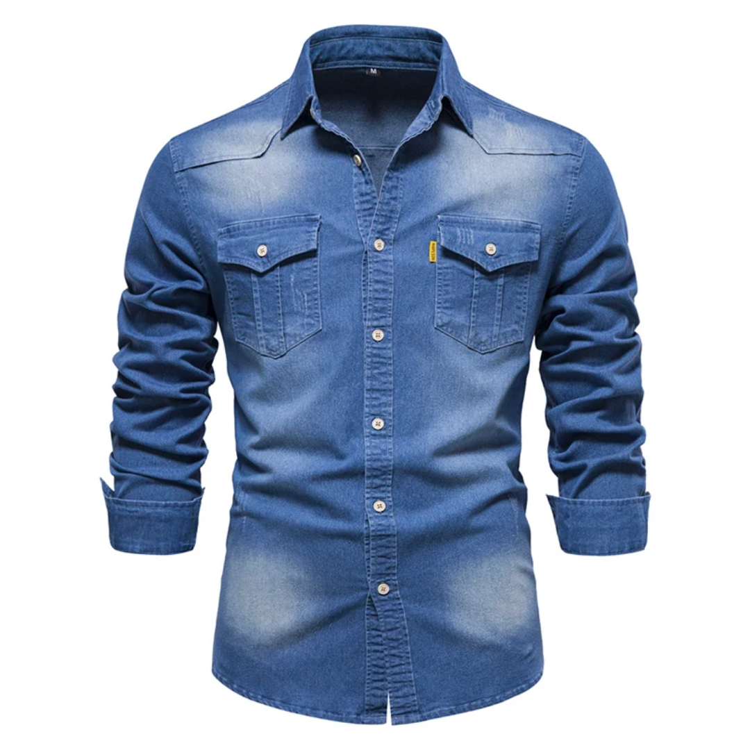 Mike | Stylish Denim Shirt for Men