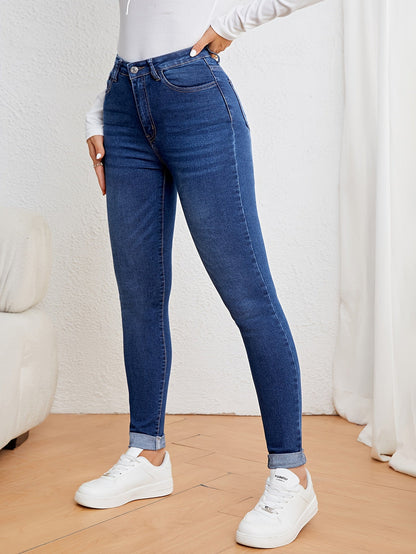 Mila | Women's Slim Fit High-Waisted Jeans