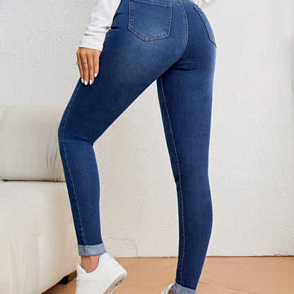 Mila | Women's Slim Fit High-Waisted Jeans