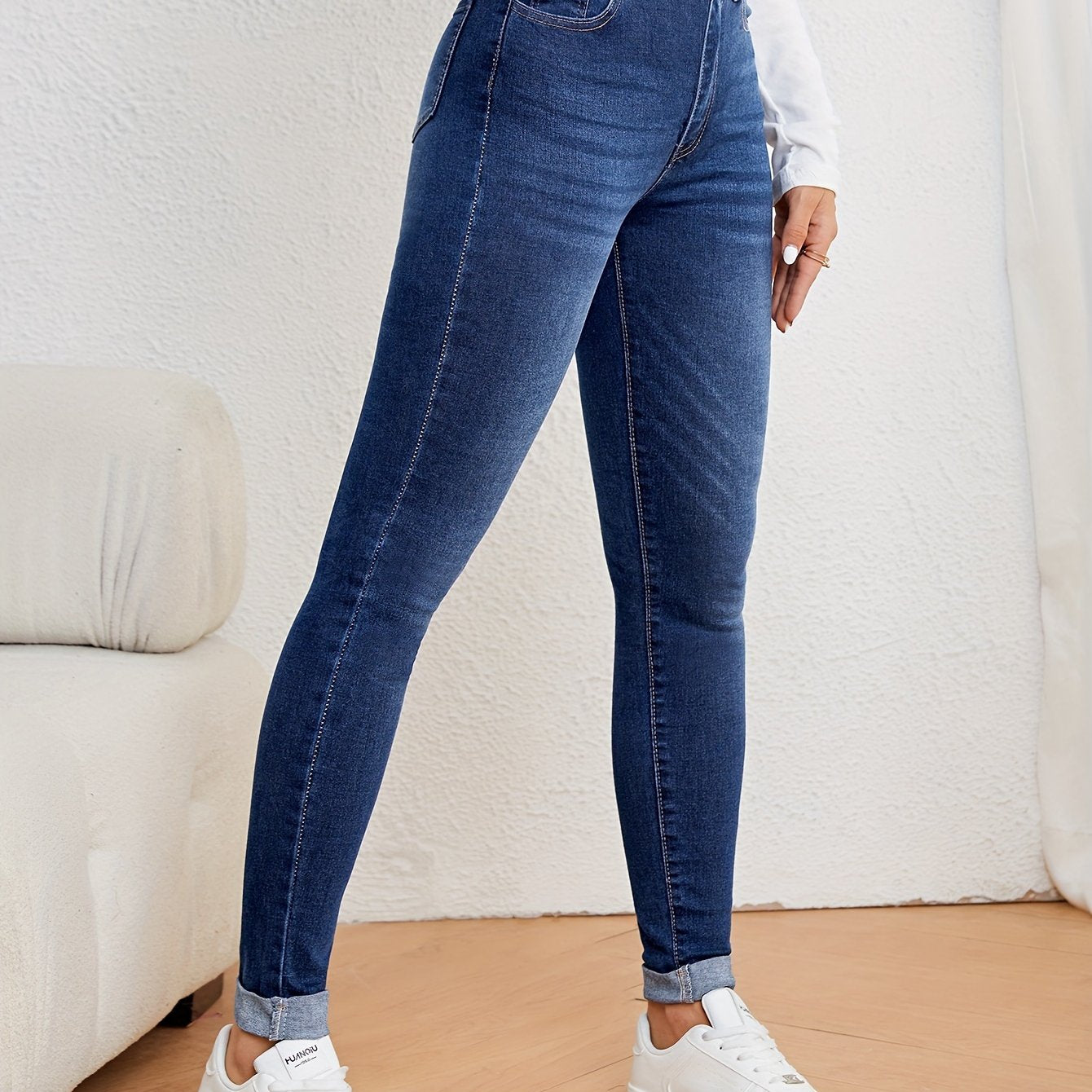 Mila | Women's Slim Fit High-Waisted Jeans