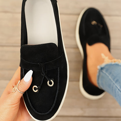 Mila | Women's tassel loafer with iron ring and decoration