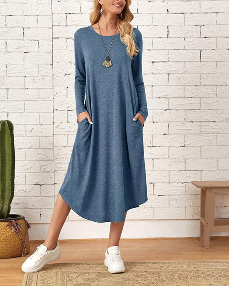 Milleke | Ladies' Dress with Long Sleeves
