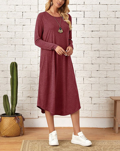 Milleke | Ladies' Dress with Long Sleeves