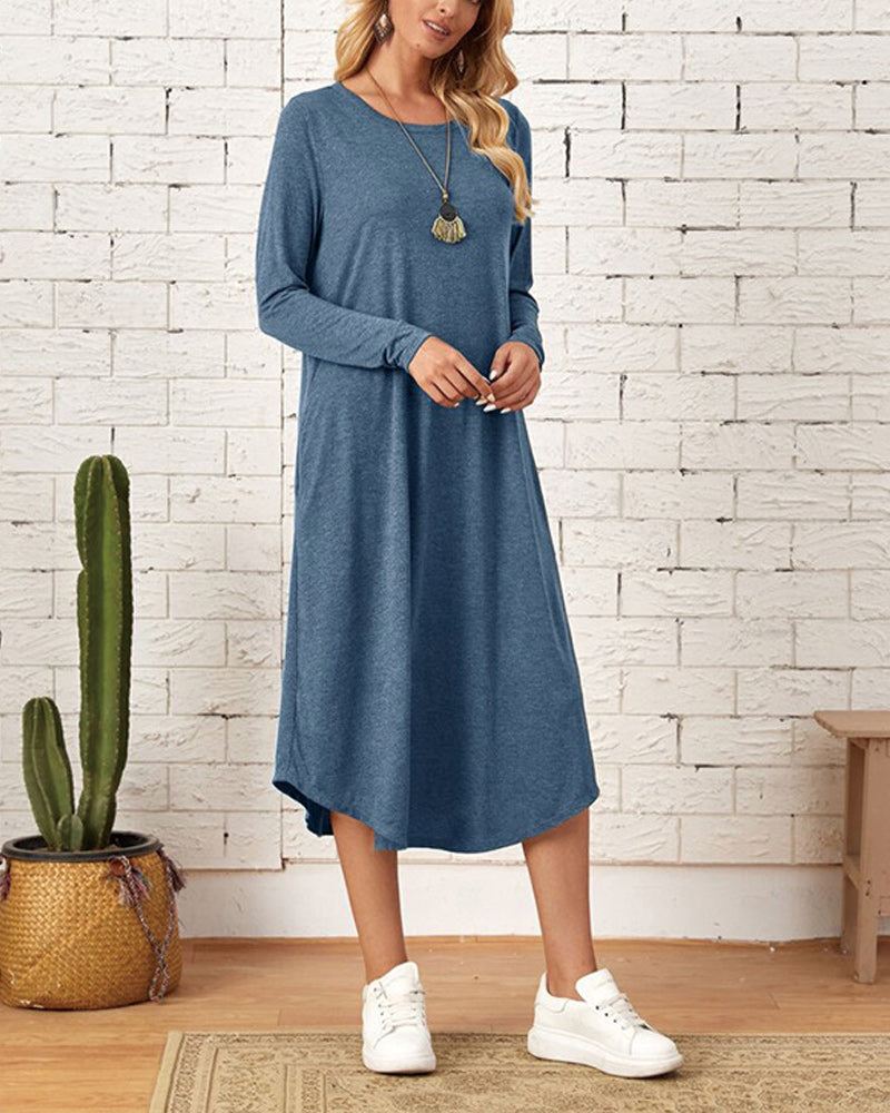 Milleke | Ladies' Dress with Long Sleeves