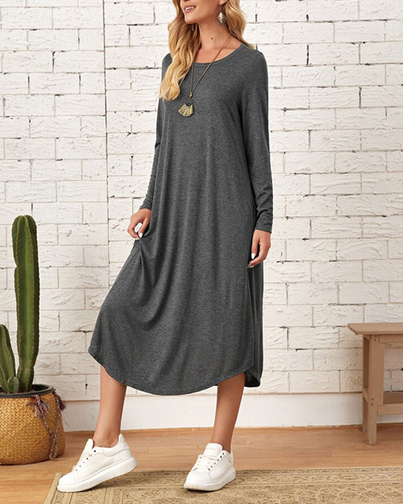 Milleke | Ladies' Dress with Long Sleeves