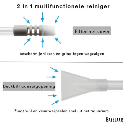 Mini échangeur d’eau | nettoyeur de sédiments - éliminateur d’algues