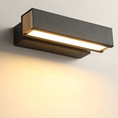LuxeGlow - Επιτοίχια φωτιστικά LED μινιμαλιστικού σχεδιασμού με περιστρεφόμενο βραχίονα