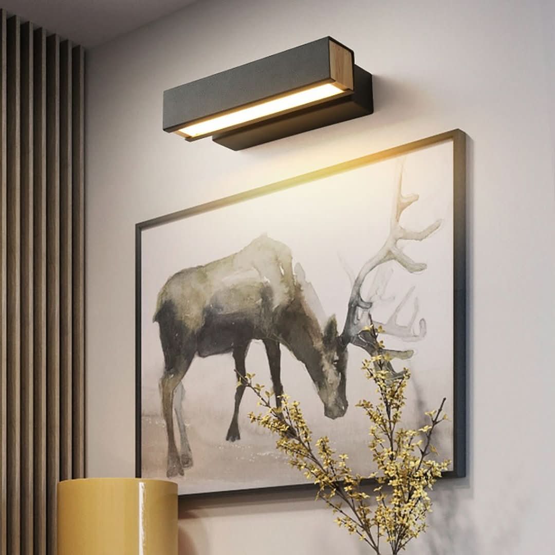 LuxeGlow - Επιτοίχια φωτιστικά LED μινιμαλιστικού σχεδιασμού με περιστρεφόμενο βραχίονα