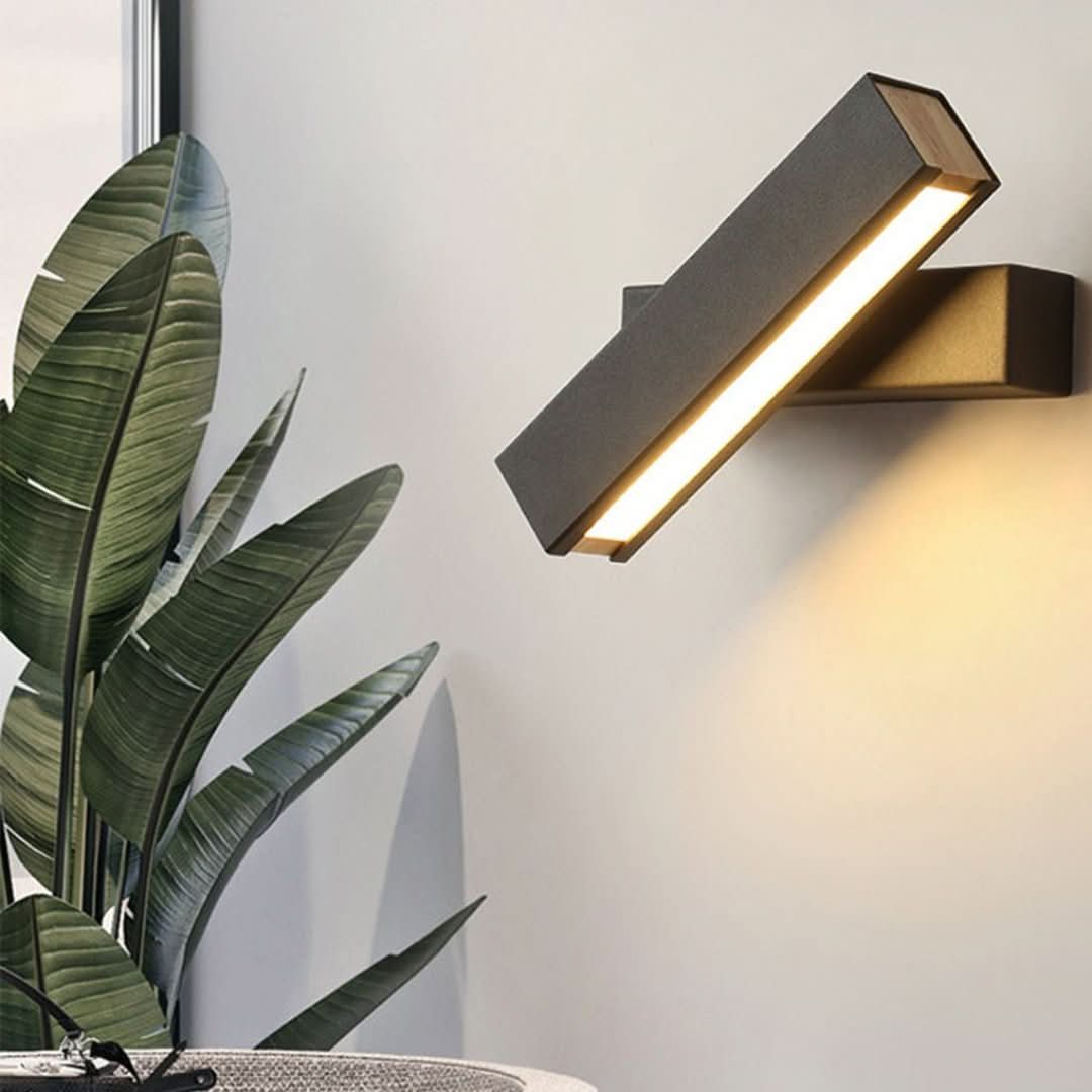 LuxeGlow - LED-vegglamper med minimalistisk og roterbar design
