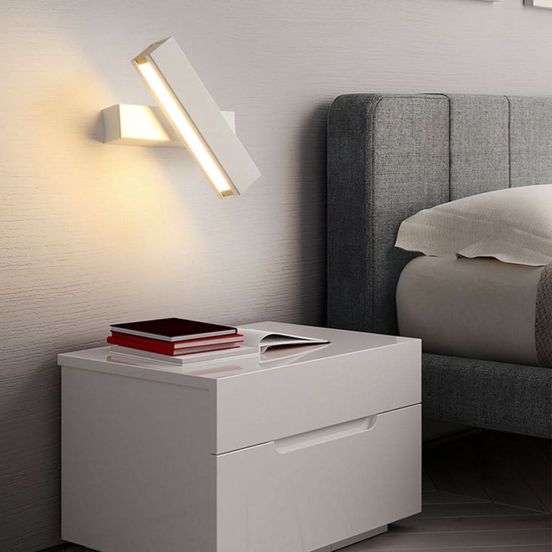 LuxeGlow - Επιτοίχια φωτιστικά LED μινιμαλιστικού σχεδιασμού με περιστρεφόμενο βραχίονα