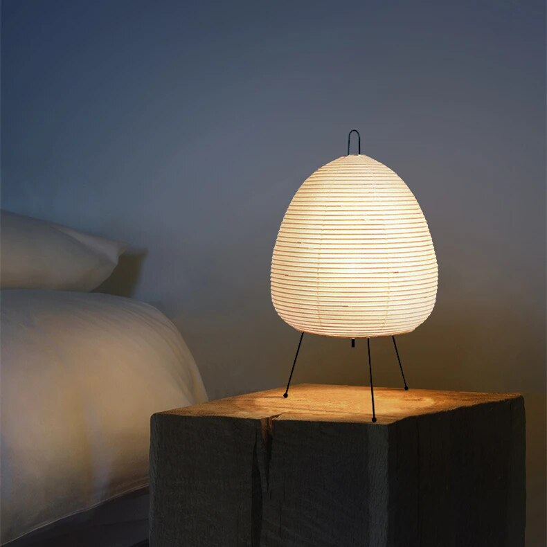 Japanese Design Rice Paper Floor or Table Lamp