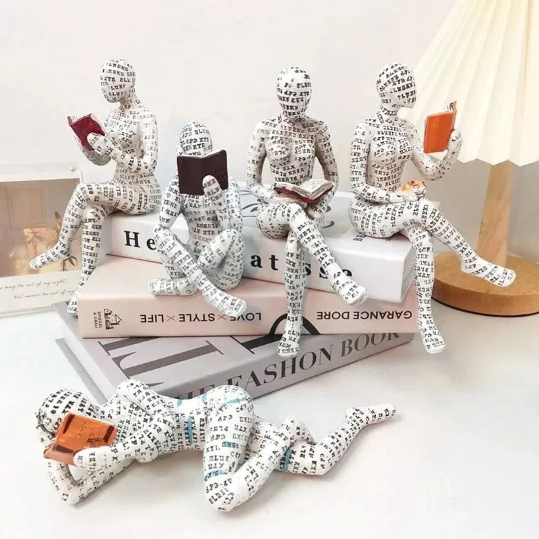 Leitura moderna | Estátua feminina