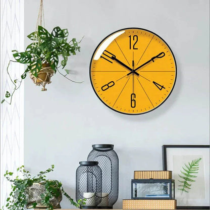 Modern Nordic Style Wall Clock - Elegant Design - Perfect Time Display