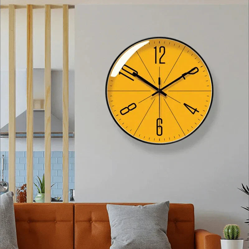 Modern Nordic Style Wall Clock - Elegant Design - Perfect Time Display