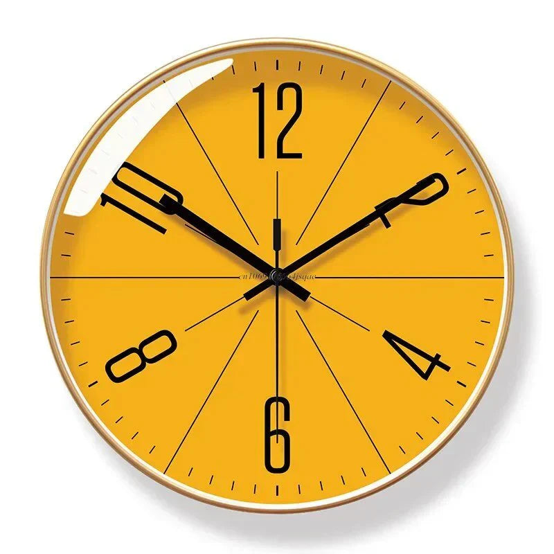 Modern Nordic Style Wall Clock - Elegant Design - Perfect Time Display